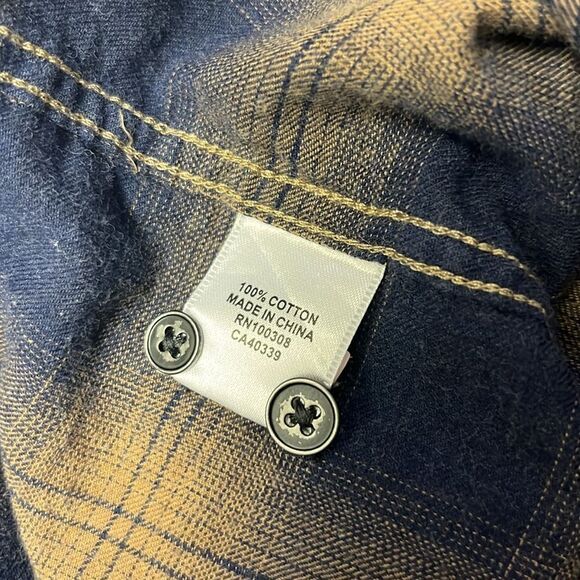 Peter Millar Men’s Plaid Button Collared Down Long Sleeve Pocket Shirt- Medium - Picture 12 of 13